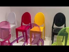 Ωραίο σχεδιασμό Ροζ Φάντασμα Καρέκλα με χέρια Φάντασμα Chiavari Καρέκλες