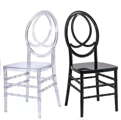 OEM Ακρυλική ρητίνη Phoenix Chair Σύγχρονη λευκή ρητίνη Chiavari Καρέκλες